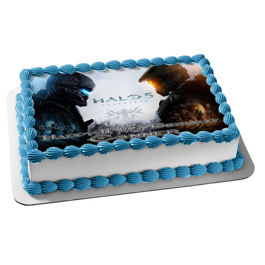 Imagen comestible para tarta de Halo 5 Guardians Master Chief Spartan Locke ABPID03568 