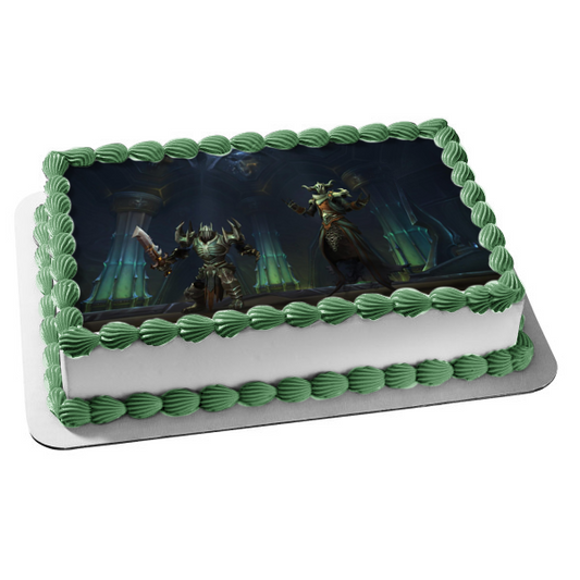 World of Warcraft Shadowlands Edible Cake Topper Image ABPID53401