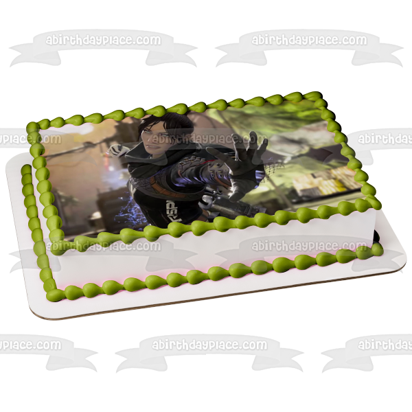 Imagen comestible para decoración de tarta de Apex Legends Wraith ABPID53439 