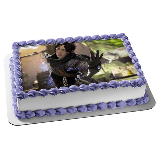 Apex Legends Wraith Edible Cake Topper Image ABPID53439