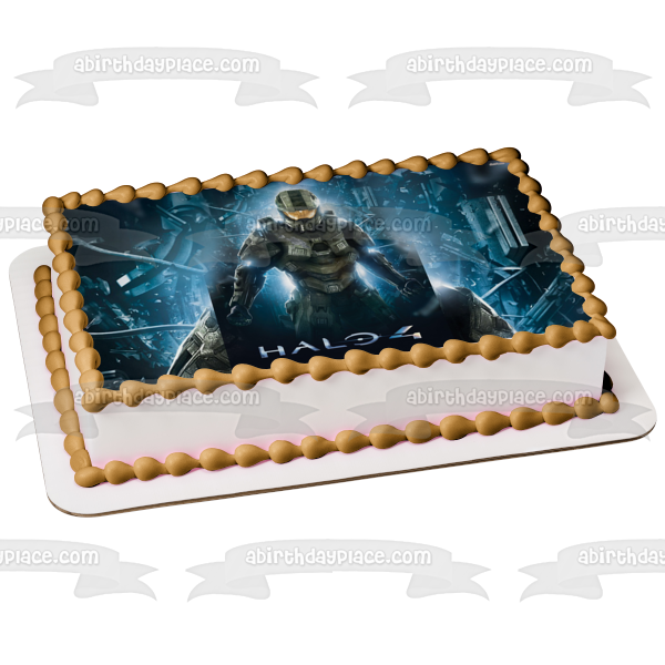 Imagen comestible para decoración de tarta de Halo 4 Halo Nation ABPID03923 