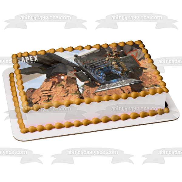 Apex Legends Bloodhound Edible Cake Topper Image ABPID53459