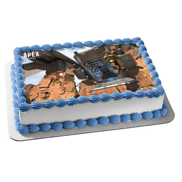 Apex Legends Bloodhound Edible Cake Topper Image ABPID53459