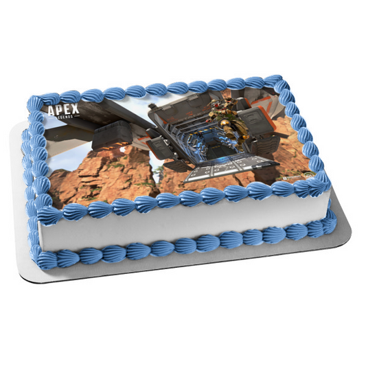 Apex Legends Bloodhound Edible Cake Topper Image ABPID53459