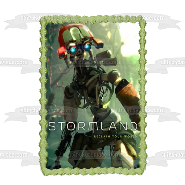 Stormland Reclaim Your World Video Game Oculus Rift Virtual Reality Android Edible Cake Topper Image ABPID53514