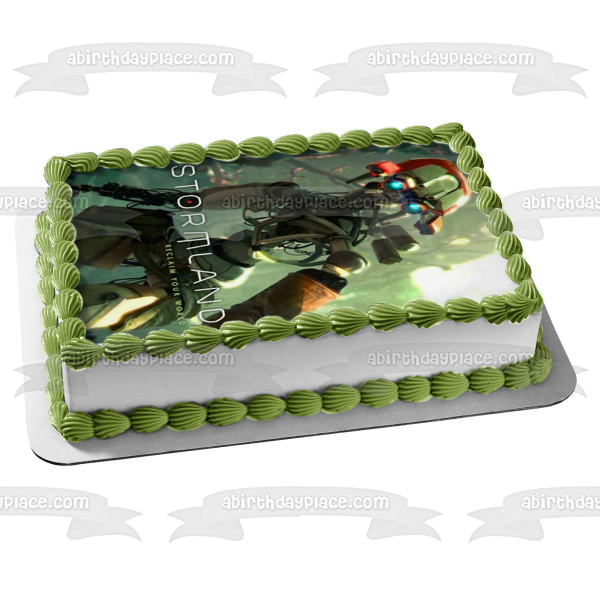 Stormland Reclaim Your World Video Game Oculus Rift Virtual Reality Android Edible Cake Topper Image ABPID53514