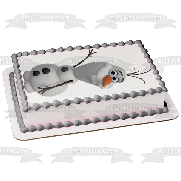 Imagen comestible para decoración de tarta de Frozen Olaf ABPID03980 