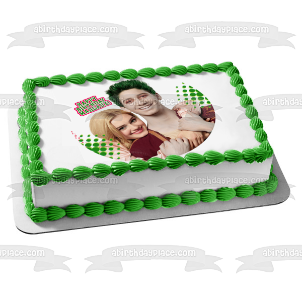 Disney Zombies 3 Zed and Addison Edible Cake Topper Image ABPID56489 