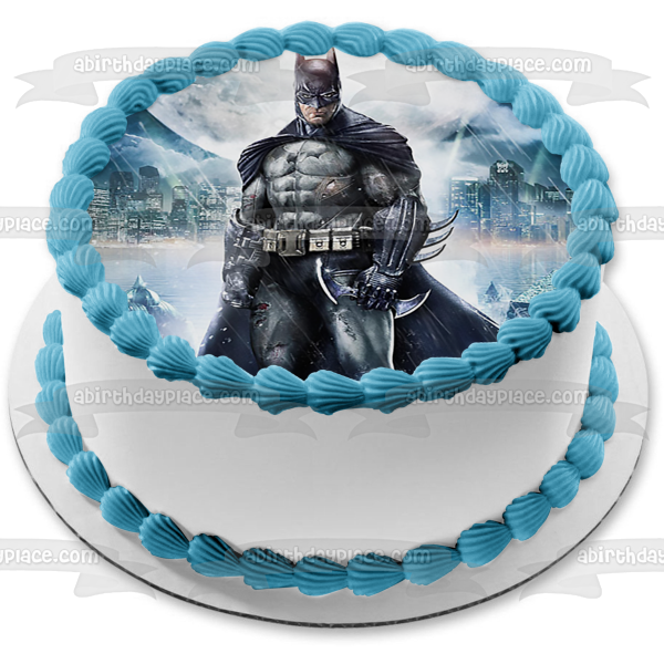 Imagen comestible para tarta de Marvel Batman Arkham Asylum Bruce Wayne ABPID03626 