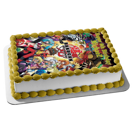 Bakugan Battle Brawlers Edible Cake Topper Image ABPID00363