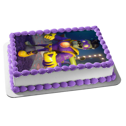 Popcap de Plants Vs Zombies con supercerebros, adorno comestible para tarta, imagen ABPID04128 