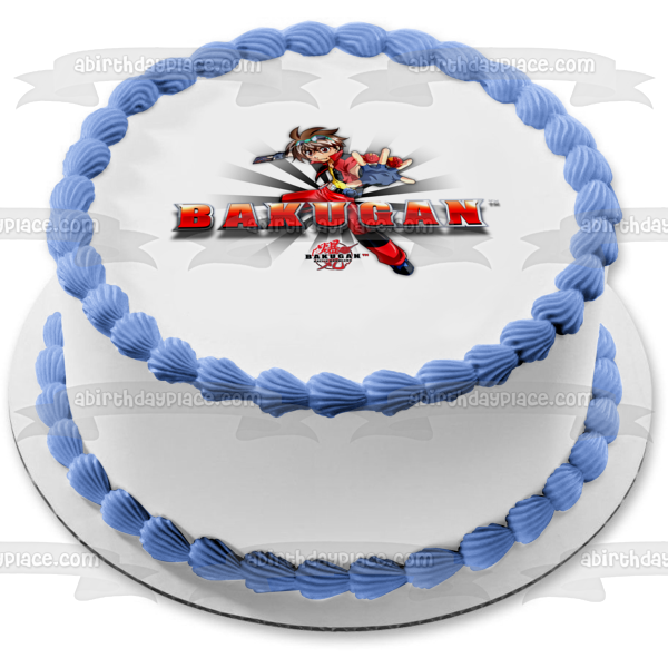 Bakugan Battle Brawlers Dan Kuso Edible Cake Topper Image ABPID04563