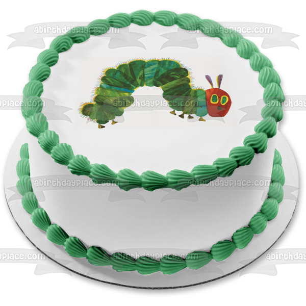 La oruga muy hambrienta Eric Carle Imagen comestible para decoración de tarta ABPID04602 