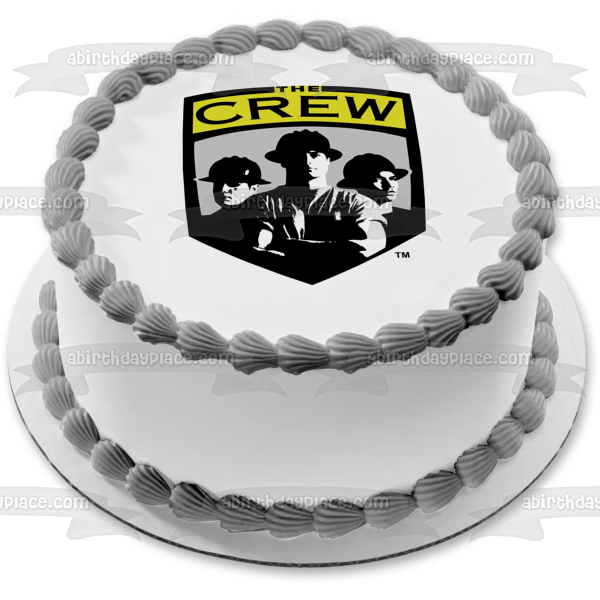 The Crew Columbus Crew Soccer Club American Professional Soccer Club Primer logotipo 1996-2014 Imagen comestible para decoración de tartas ABPID04624 