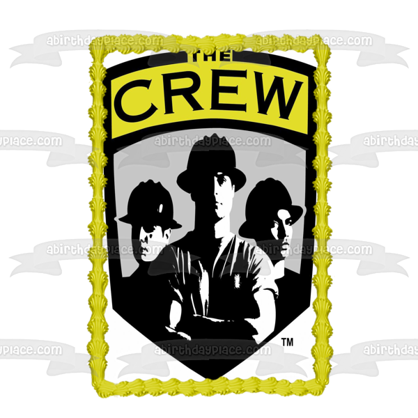 The Crew Columbus Crew Soccer Club American Professional Soccer Club First Logo 1996-2014 Edible Cake Topper Image ABPID04624