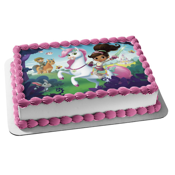 Nella the Princess Knight Trinket Garrett and Clod Edible Cake Topper ...