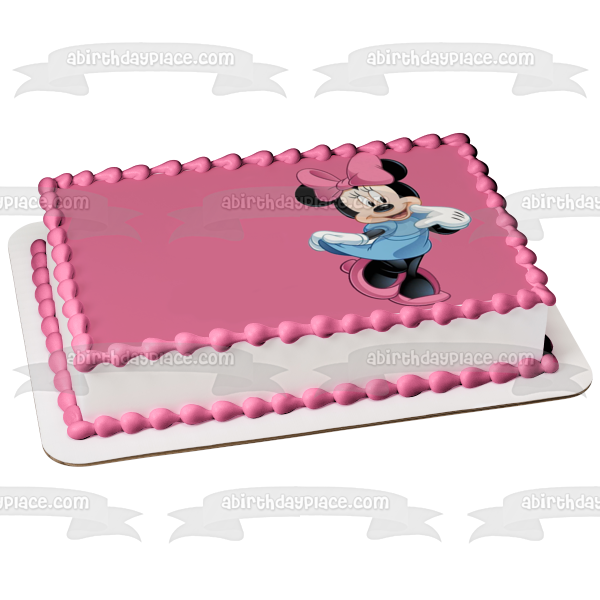 red minnie mouse dress cake