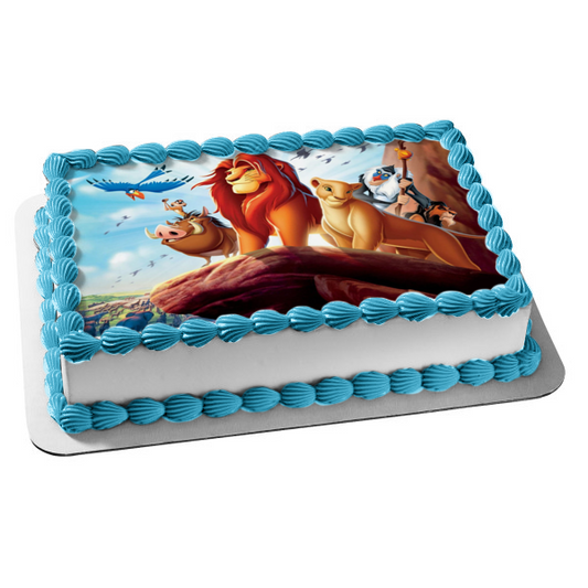 Disney The Lion King Simba Edible Cake Topper Image ABPID04912