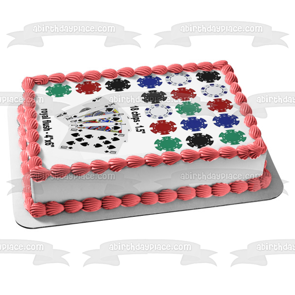 Poker Theme Cake - Edible Perfections