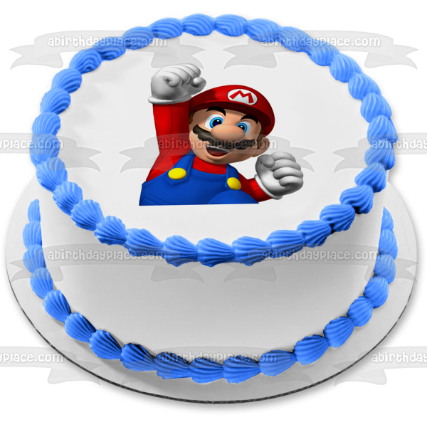 Imagen comestible para decoración de tarta de Nintendo Super Mario Brothers ABPID05216 