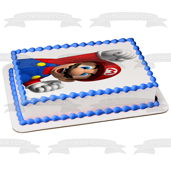 Imagen comestible para decoración de tarta de Nintendo Super Mario Brothers ABPID05216 