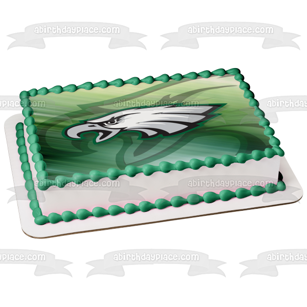 Imagen comestible para tarta con logotipo de los Philadelphia Eagles de la NFL ABPID05232 