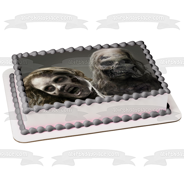 Imagen comestible para decoración de tarta de The Walking Dead Zombies ABPID05475 