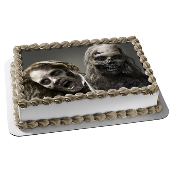 Imagen comestible para decoración de tarta de The Walking Dead Zombies ABPID05475 