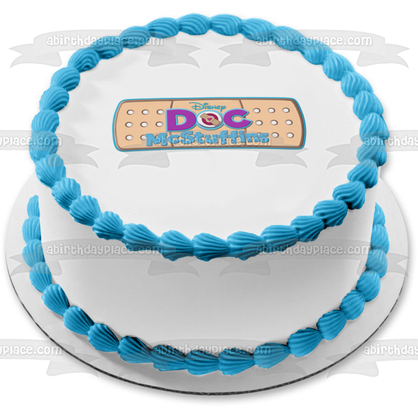 Doc McStuffins Face Picture Edible Cake Topper Image ABPID12779