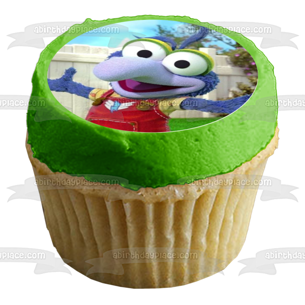 Muppet Babies Barrio Sésamo Kermit Piggy Fozzy Animal Comestible Cupcake Topper Imágenes ABPID00728 