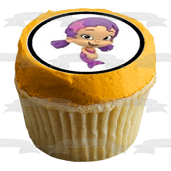 Bubble Guppies Nonny Molly Oona Gil Deema Mr Grouper Imágenes comestibles para cupcakes ABPID01008 