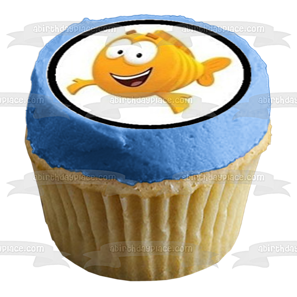 Bubble Guppies Nonny Molly Oona Gil Deema Mr Grouper Imágenes comestibles para cupcakes ABPID01008 