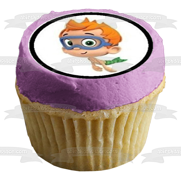 Bubble Guppies Nonny Molly Oona Gil Deema Mr Grouper Imágenes comestibles para cupcakes ABPID01008 