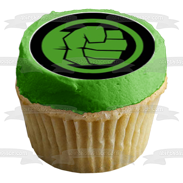 Batman Capitán América Spider-Man The Hulk Imágenes comestibles para cupcakes ABPID01025 