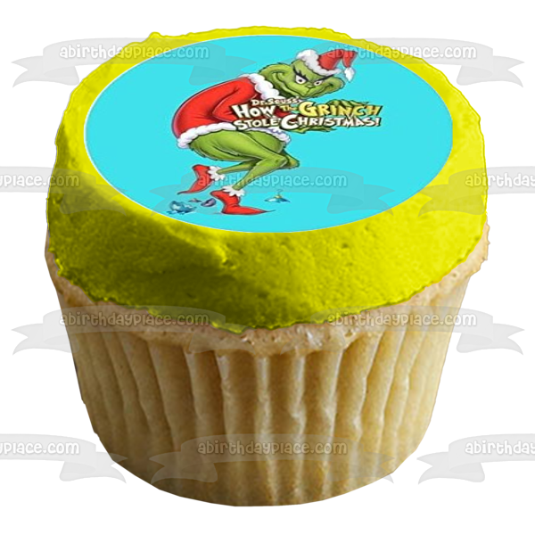 Dr. Seuss el Lorax El gato con sombrero y Horton escucha a quién Imágenes comestibles para cupcakes ABPID01641 