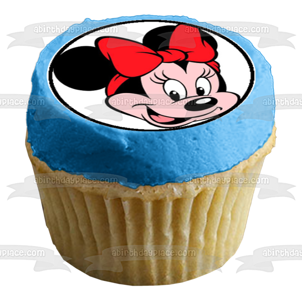 Mickey Mouse and Friends  Minnie Mouse Daisy Duck Donald Duck and Goofy Edible Cupcake Topper Images ABPID03192