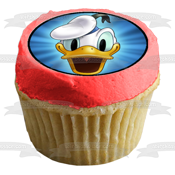 Mickey Mouse and Friends  Minnie Mouse Daisy Duck Donald Duck and Goofy Edible Cupcake Topper Images ABPID03192