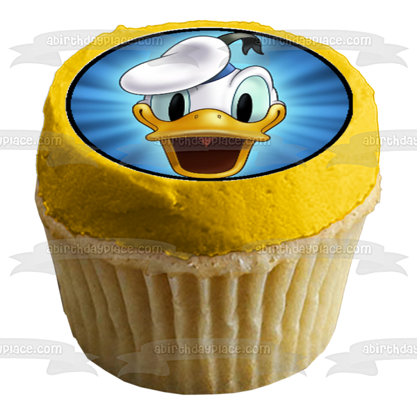 Mickey Mouse and Friends  Minnie Mouse Daisy Duck Donald Duck and Goofy Edible Cupcake Topper Images ABPID03192