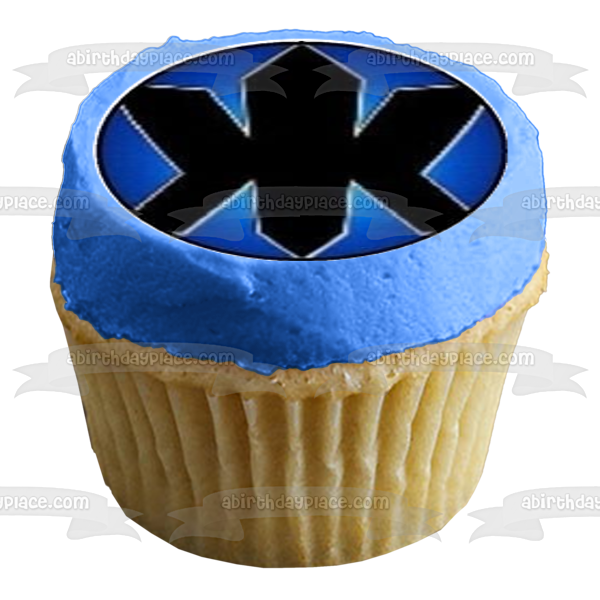 Power Rangers Super Samurai Red Ranger Jayden and Blue Ranger Kevin Edible Cupcake Topper Images ABPID03297