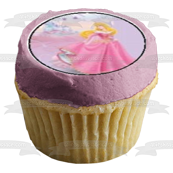 Imágenes comestibles para cupcakes de La Bella Durmiente Aurora ABPID03410 