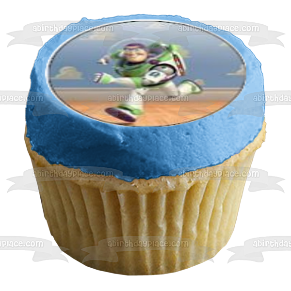 Toy Story Woody Buzz Lightyear Mr. Potato Head Disney Bo Peep Hamm Jessie Bullseye Stinky Pete Rex and Ms. Potato Head Edible Cupcake Topper Images ABPID03416