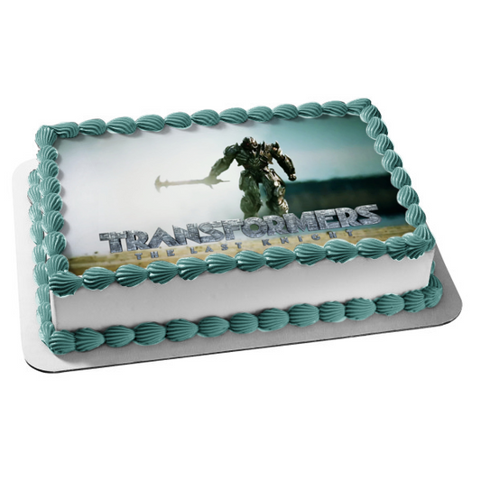 Transformers the Last Knight Megatron Edible Cake Topper Image ABPID05865