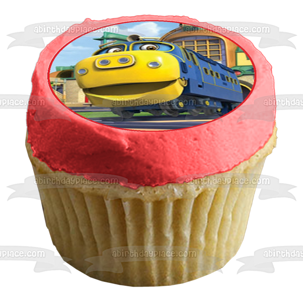 Chuggington Locomotives Wilson Brewster and Koko Edible Cupcake Topper Images ABPID03702