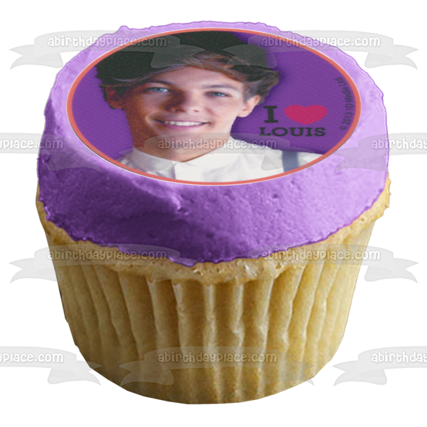 One Direction Niall Horan Liam Payne Harry Styles Louis Tomlinsonb and Zayn Malik Edible Cupcake Topper Images ABPID03849