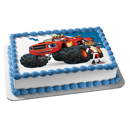 Imagen de decoración comestible para tarta de Blaze y los Monster Machines ABPID05946 