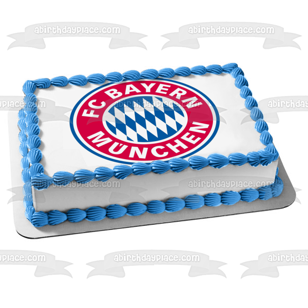 Imagen comestible para tarta con el logotipo del Bayern de Múnich de la Dream League ABPID05964 