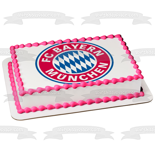 Imagen comestible para tarta con el logotipo del Bayern de Múnich de la Dream League ABPID05964 