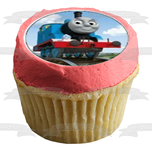 Thomas & Friends Thomas the Tank Engine James and Percy Edible Cupcake Topper Images ABPID04073