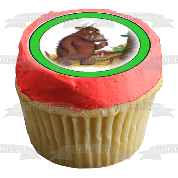 The Gruffalo Mouse Fox Owl and a  Snake Edible Cupcake Topper Images ABPID04151