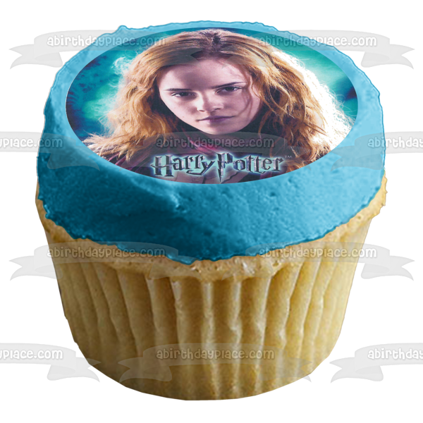 Harry Potter Hermione Granger Ronald Weasley y Albus Dumbledore Imágenes comestibles para cupcakes ABPID04234 